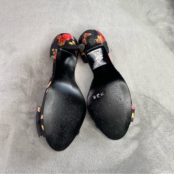 Nina Butterfly Peep Toe Heels Women’s Size 8 - Picture 8 of 10